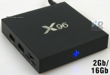TV Box X96 S905X (Amlogic S905X Quad-Core / RAM 2Gb / ROM 16Gb / Wi-Fi 2.4Ghz / 4K / OS Android)