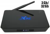 TV Box X92 S912 (Amlogic S912 Octa-Core / RAM 3Gb / ROM 32Gb / Wi-Fi-Dual 2.4Ghz/5Ghz / 4K / OS Android)