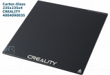 Creality Carborundum Glass Platform Kit (область друку: 220x220mm / розмір: 235x235x4.0mm) (4004090035) - хімічно загартоване скло з покриттям ULTRABASE - для 3D принтерів: Ender-3 / Ender-5