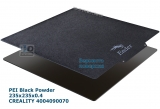 Creality PEI Black Powder Magnetic Platform Kit (235x235x0.4) (4004090070) - чорна зерниста PEI поверхня для 3D друку (гнучка магнітна)